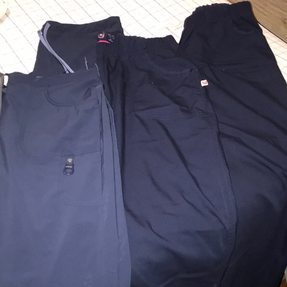 Scrubs size medium pants navy blue